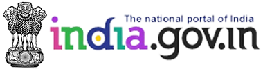 Logo of The Nation Poertal of India India.gov.in